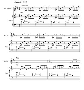 Ave Maria  单簧管钢琴总分谱  有试听-云音圈