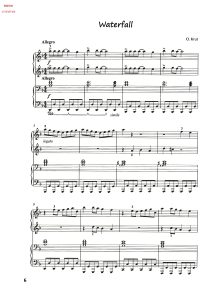 waterfall  瀑布  爆火四手联弹  有试听-云音圈