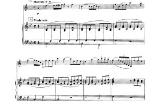 愉快的幻想曲 罗琳桑 鲁林松 单簧管钢琴总分谱  有试听-云音圈