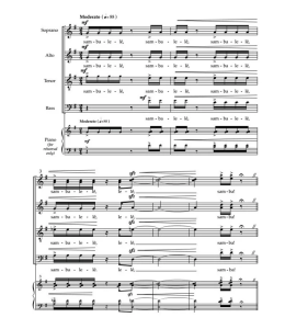 Sambalele 巴西民歌 阿卡贝拉 SATB 四声部无伴奏混声 合唱线谱 有试听-云音圈
