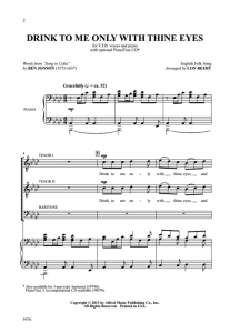 你用秋波向我敬酒 TTB 三声部男声 合唱线谱 有试听-云音圈