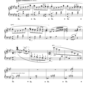 四月巴黎 钢琴独奏谱  有试听-云音圈