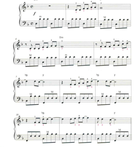 寂静之声 手风琴独奏谱 带伴奏音频  有试听-云音圈