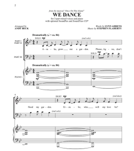 小岛故事 We Dance SAB 三声部混声 合唱线谱 有试听-云音圈