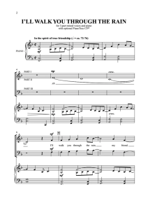 我会陪你走过风雨 SAB 三声部混声 合唱线谱 有试听-云音圈