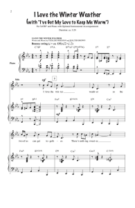 我喜欢冬日天气 赫夫版 SATB 四声部混声 合唱线谱 有试听-云音圈