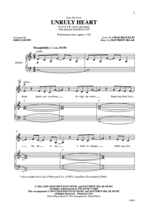 毕业舞会 不羁的心 SATB 四声部混声 合唱线谱 有试听-云音圈