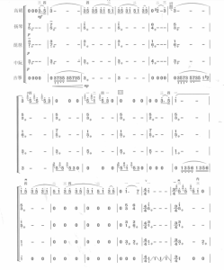 金色的山村 高胡扬琴琵琶中阮古筝五重奏 民乐合奏简线谱  有试听-云音圈