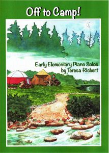 特蕾莎独奏作品集《出发去营地》 17首初级钢琴独奏曲集-云音圈