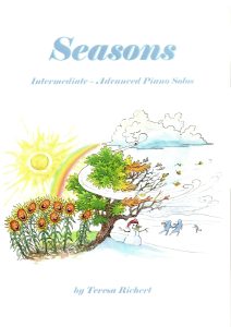特蕾莎独奏作品集《季节》 8首中高级钢琴独奏曲集-云音圈