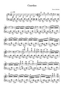 Czardas 查尔达什舞曲 高级改编钢琴独奏  有试听-云音圈