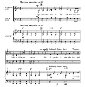 Diamonds Are A Girl's Best Friend 海斯版 SATB 四声部混声 合唱线谱 有试听-云音圈