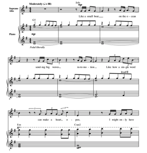 Fight Song 爱默生版 SATB 四声部童声女声 合唱线谱 有试听-云音圈