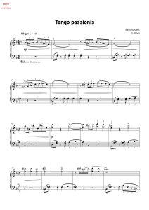 tango passionis 钢琴独奏  多听一秒就爱上的钢琴曲  有试听-云音圈