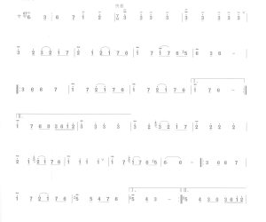 帕米尔的春天  竹笛独奏  简谱  有试听-云音圈