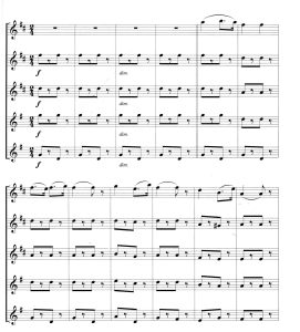 斗牛士之歌  萨克斯五重奏总谱  有试听-云音圈