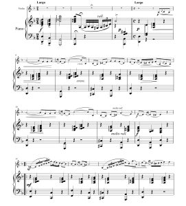 查尔达什  小提琴钢琴总分谱  有试听-云音圈