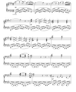 海边的夜晚  钢琴独奏  有试听-云音圈