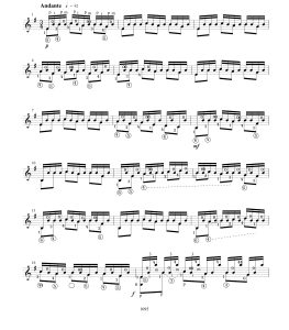 阿斯图里亚斯的传奇  吉他独奏谱  有试听-云音圈