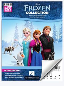 冰雪奇缘超级简单钢琴独奏曲集 共14首-云音圈