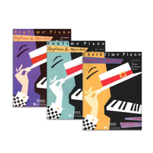 菲伯尔儿童钢琴探险系列  时间雷格泰姆和进行曲 2B至4级 全3册-云音圈