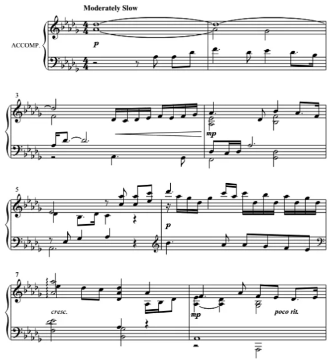 You Raise Me Up 福音抒情版 SATB 四声部混声+钢琴 合唱线谱