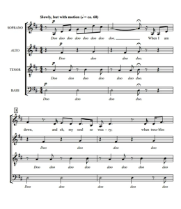 You Raise Me Up 科比肖版 阿卡贝拉 SATB 四声部混声无伴奏 合唱线谱 有试听-云音圈