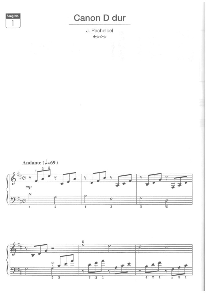图片[5]-雅马哈 50首古典钢琴名曲作品集