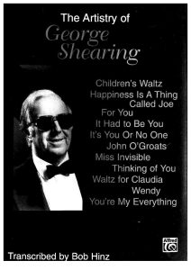 乔治.谢林  George Shearing  爵士钢琴独奏曲集-云音圈