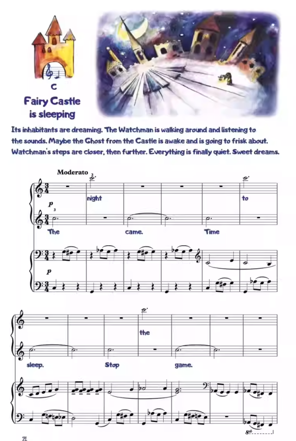 图片[2]-Fairy Piano 童话故事钢琴四手联弹乐谱集