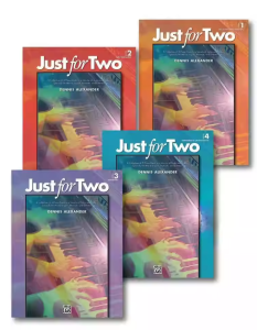 亚历山大《Just for Two》 为钢琴四手联弹而作的钢琴二重奏系列曲集  带音频-云音圈