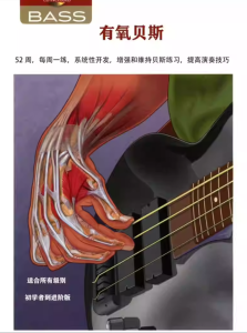 有氧贝斯练习 锻炼耐力攻克技巧难点PDF+音频-云音圈