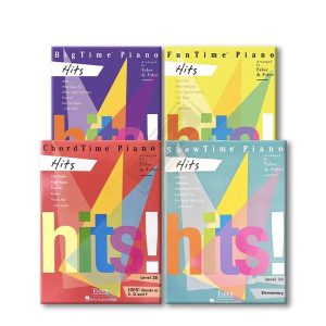 儿童钢琴探险系列 菲伯尔 hit系列 热门音乐 全4册-云音圈