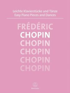 肖邦 简易钢琴作品和舞曲集 德国骑熊士原版-云音圈