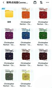 诺顿 点线面系列独奏曲集 全10册 爵士风格 难度1-10级-云音圈