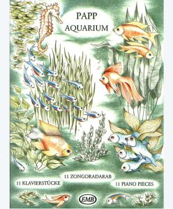匈牙利作曲家 Papp lajos 11首描绘水族馆生物的钢琴独奏乐谱集 难度中级-云音圈