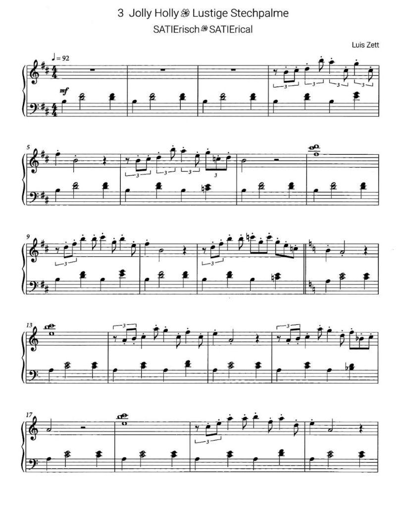 图片[3]-Luis Zett 儿童钢琴曲集《勤快的丽茨和懒惰的黛西》大熊原版