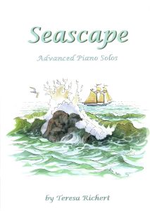 特蕾莎·里切特 《海景》4首梦幻高级钢琴独奏曲集 适用音乐会、钢琴教学-云音圈