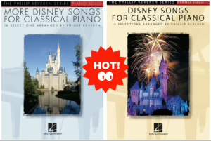 菲利普·卡伦 迪士尼古典钢琴歌曲  共2册-云音圈