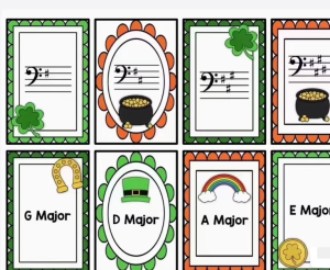 钢琴乐理 调号主题 钢琴乐理知识游戏卡 内容丰富-云音圈