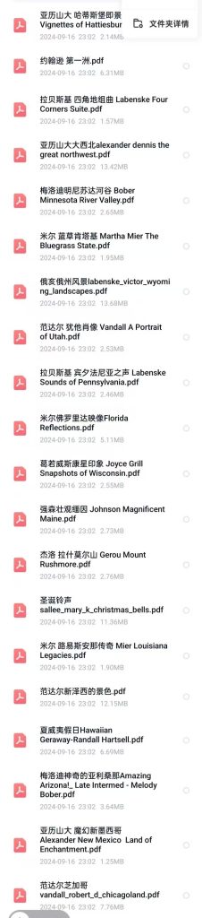 20本著名作曲家杰出钢琴乐谱曲集