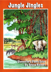 特蕾莎独奏作品集《丛林叮当声》 12首初级钢琴独奏曲集-云音圈