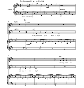 感恩你的一切 SA 二声部童声女声 合唱线谱 有试听-云音圈