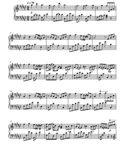 梁静茹 情歌 高级版 钢琴独奏  有试听-云音圈