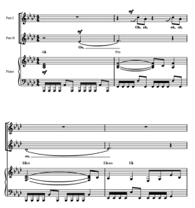 狮子王 Circle of Life SA 二声部童声女声 合唱线谱 有试听-云音圈