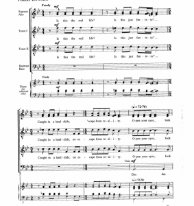 皇后乐队 波西米亚狂想曲 劳森版 阿卡贝拉 SATTBB 六声部无伴奏混声 合唱线谱 有试听-云音圈