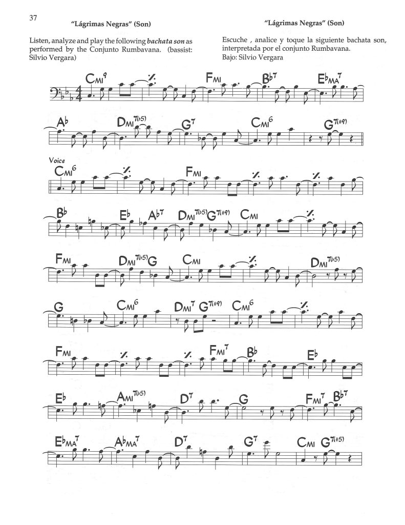 图片[4]-古巴贝斯教程练习 Carlos del Puerto 带音频