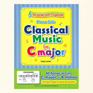 日本雅马哈古典名曲集 快乐弹C调 英语版 简易流行钢琴独奏曲集-云音圈