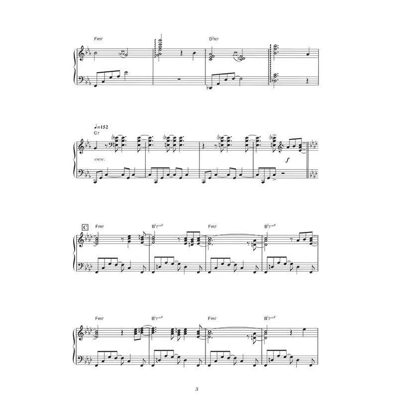 图片[4]-吉卜力 精选曲目小众爵士钢琴乐谱集  带音频