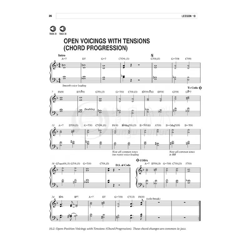 图片[5]-Berklee-Jazz Piano Comping 伯克利爵士钢琴编曲伴奏即兴和弦乐理